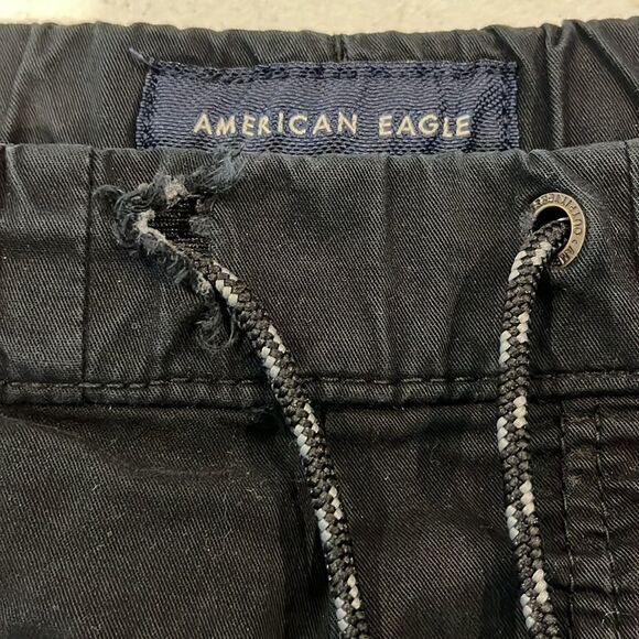 American Eagle Flex Jogger in Black, size Large - Picture 8 of 11